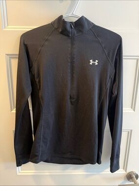 Under Armour Black Half-Zip Performance Pullover